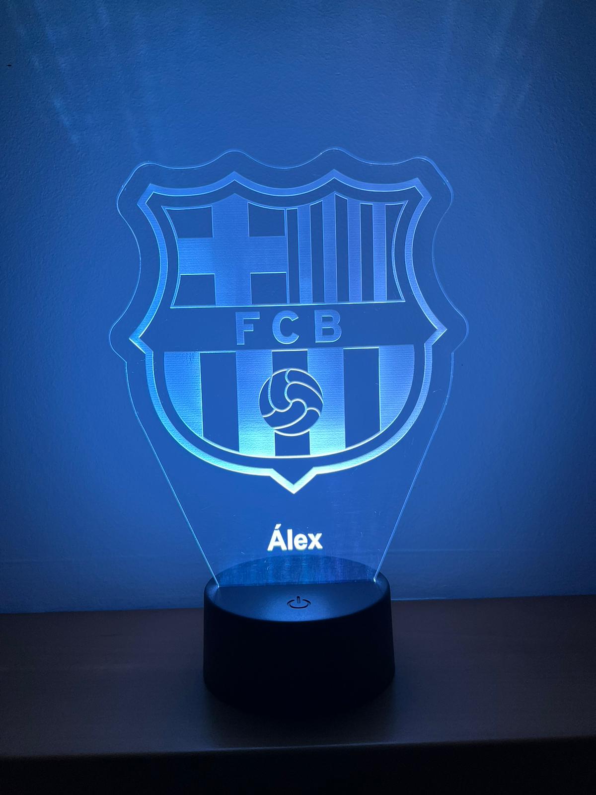 Lámpara FC Barcelona Personalizado